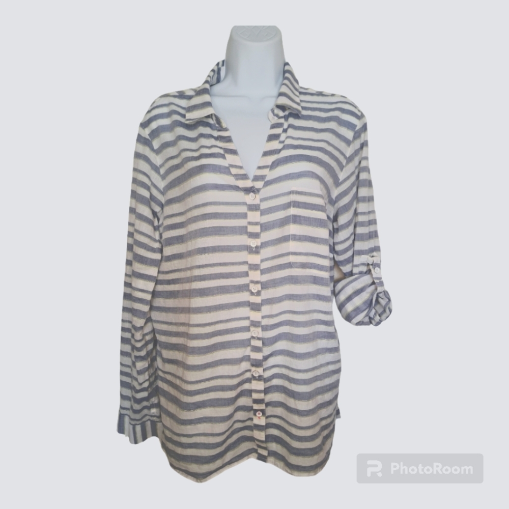 Columbia Early Tide Button Down Shirt Size XL